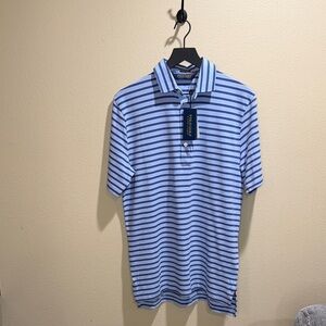 NWT Ralph Lauren Polo Golf Men's Size Small Striped Polo